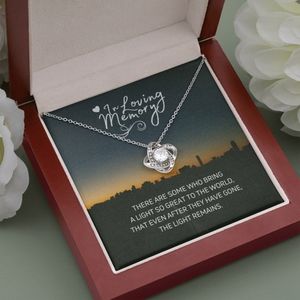 In Loving Memory Knecklace